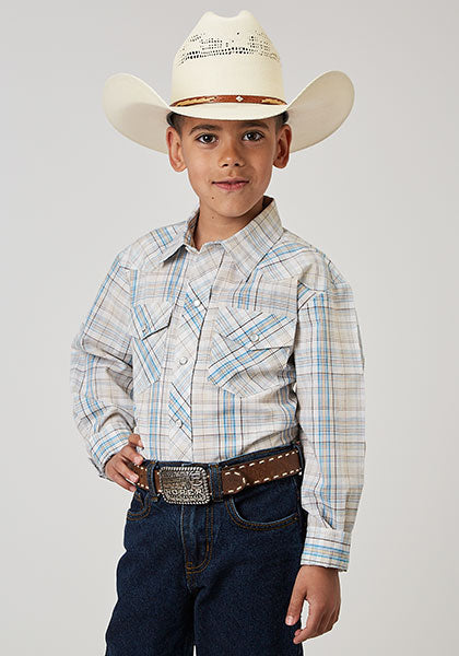 Roper Western Boys L/S Shirt 1-30-101-3009 MU