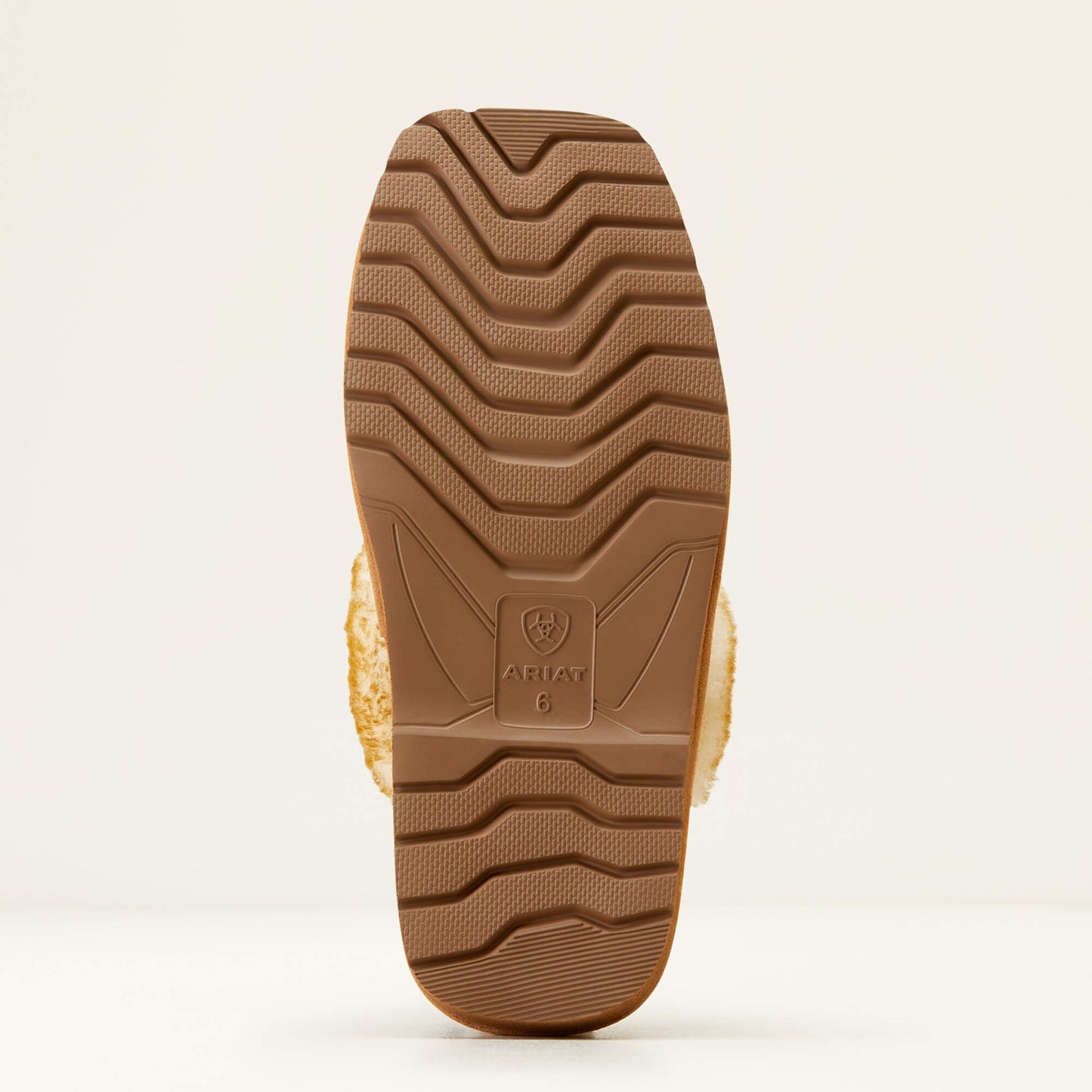 Ariat Women's Jackie Exotic Embossed Square Toe Slipper (#3796-200 Brown)