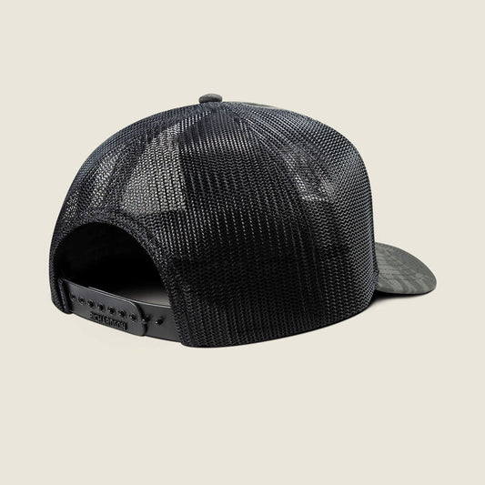 Gorra Ariat con bordado de camuflaje y escudo para hombre (gris, A300092866)