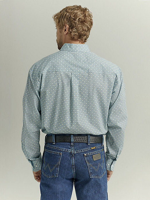 Wrangler Men's George Strait Long Sleeve Relaxed Fit Shirt (112327835)