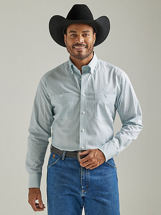 Wrangler Men's George Strait Collection Long Sleeve Shirt (112327837) – El Herradero Western Wear