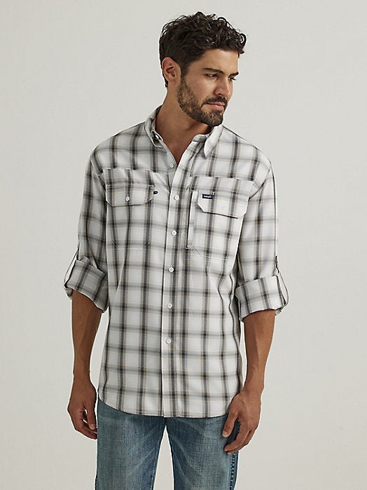 Camisa de manga larga de alto rendimiento Wrangler para hombre (112333321)