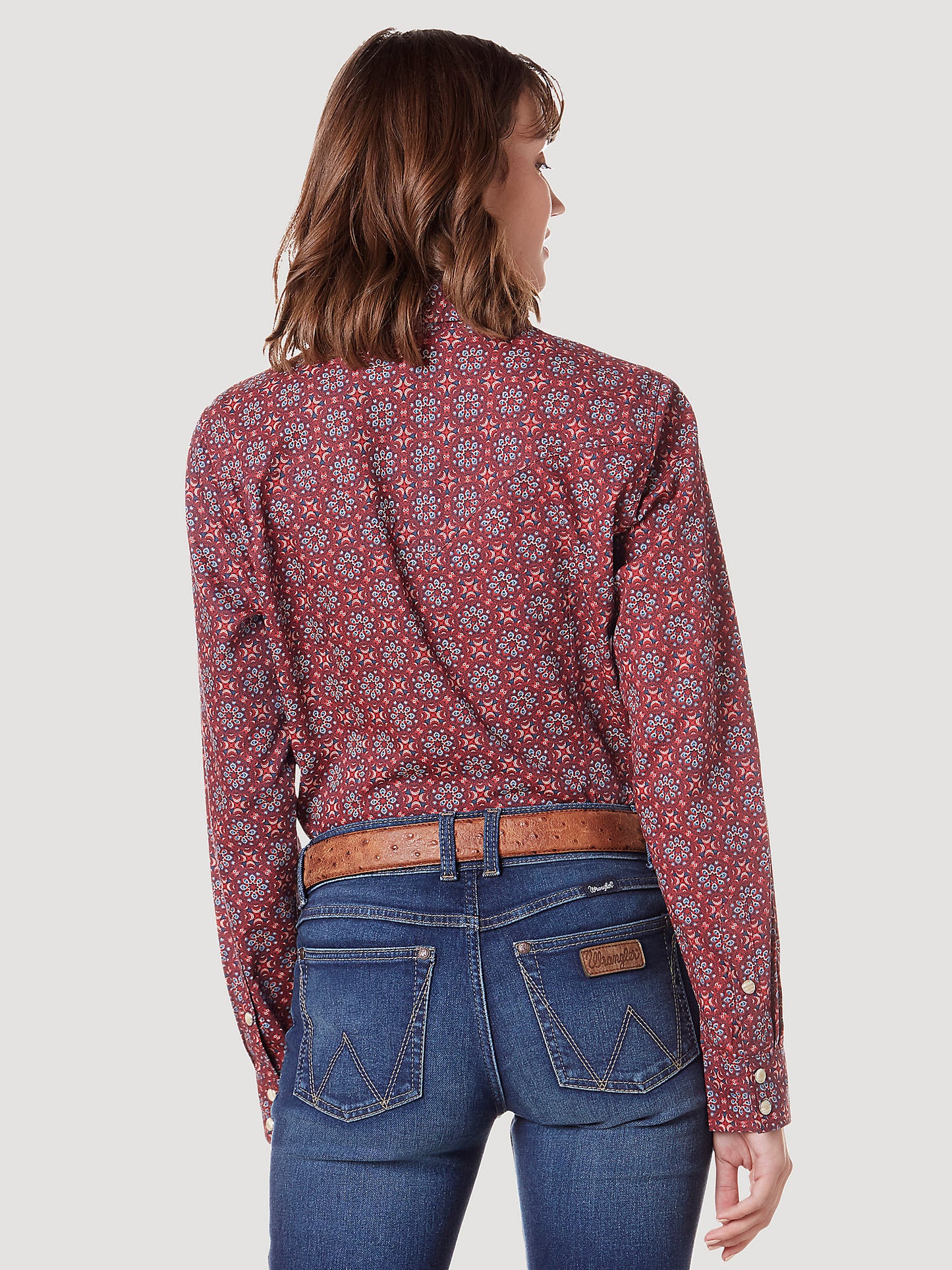 Camisa vaquera Wrangler para mujer con broches para todas las ocasiones (112336527)