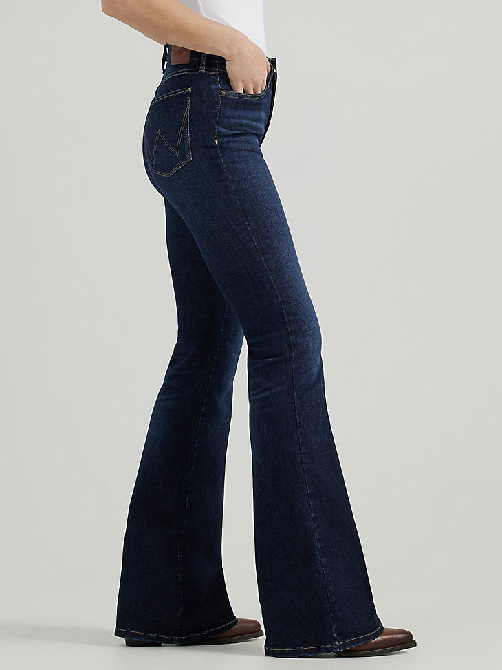 Wrangler Women's Bespoke High Rise Flare Jeans (112359280)