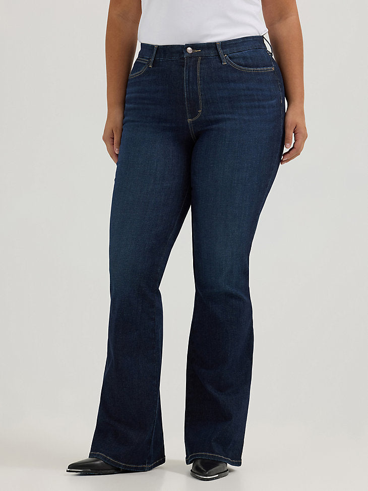 Wrangler Women's Bespoke High Rise Flare Jeans (112359280)