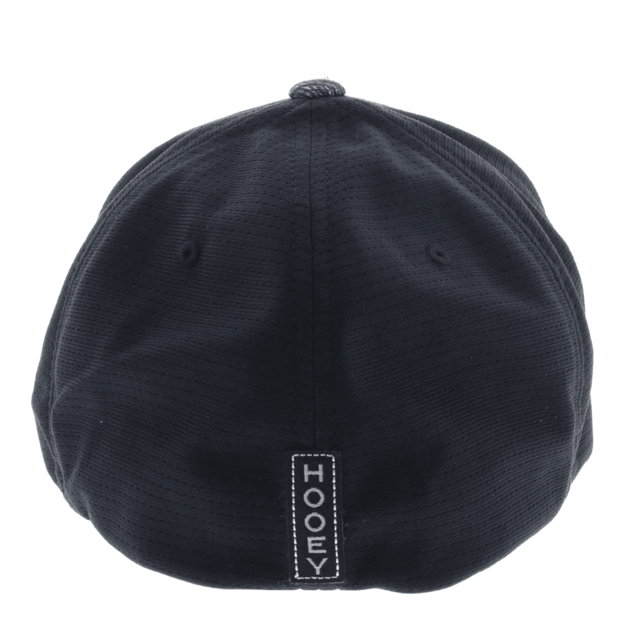 Hooey Men's "Ash" Black Flexfit Cap (1731BK)