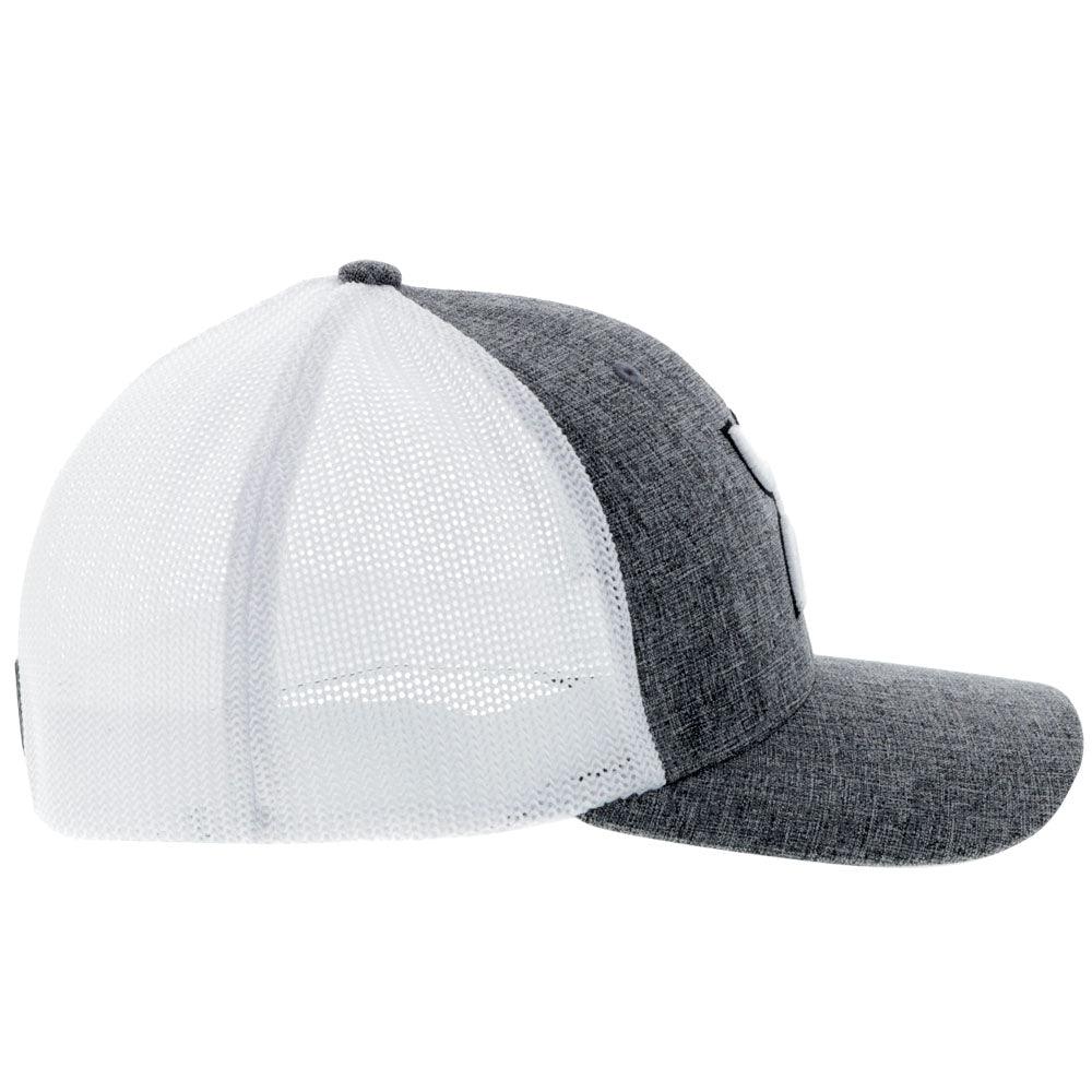 Hooey Youth "Cayman" Grey/White Cap (2011GYWH-Y)