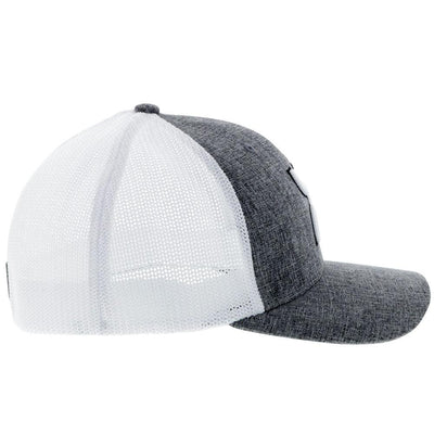 Gorra Hooey "Cayman" gris/blanca para hombre (2011GYWH)