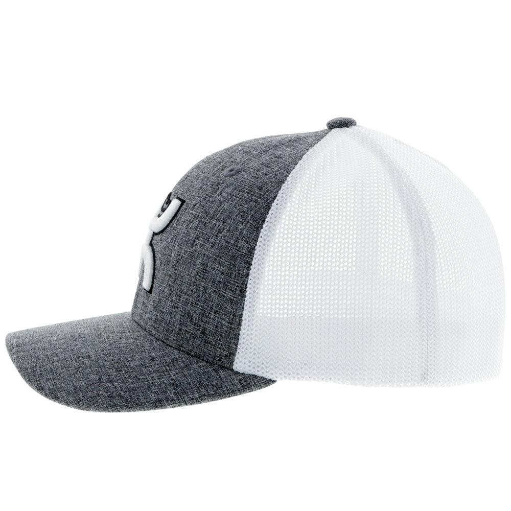 Hooey Youth "Cayman" Grey/White Cap (2011GYWH-Y)