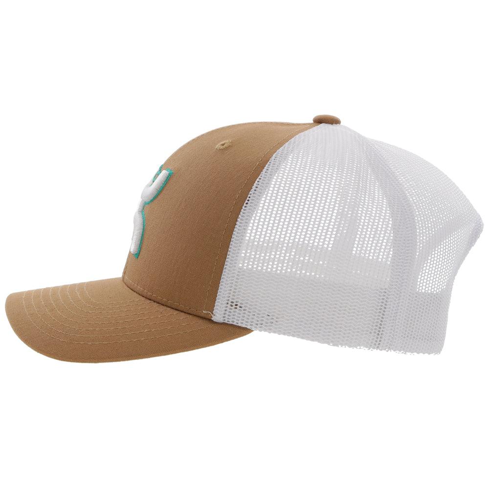 Hooey Youth "Sterling" Tan/White Snapback (2206T-TNWH-Y)