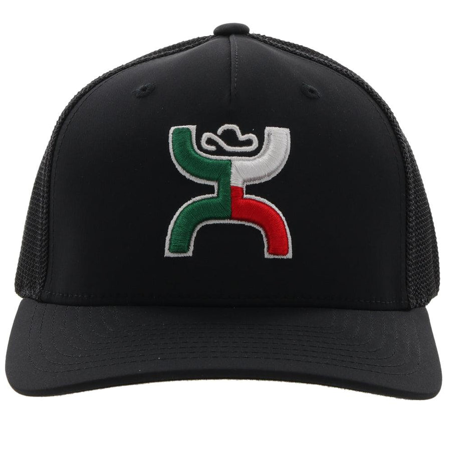 Hooey Men's "Boquillas" Black Flexfit Cap (2218BK)
