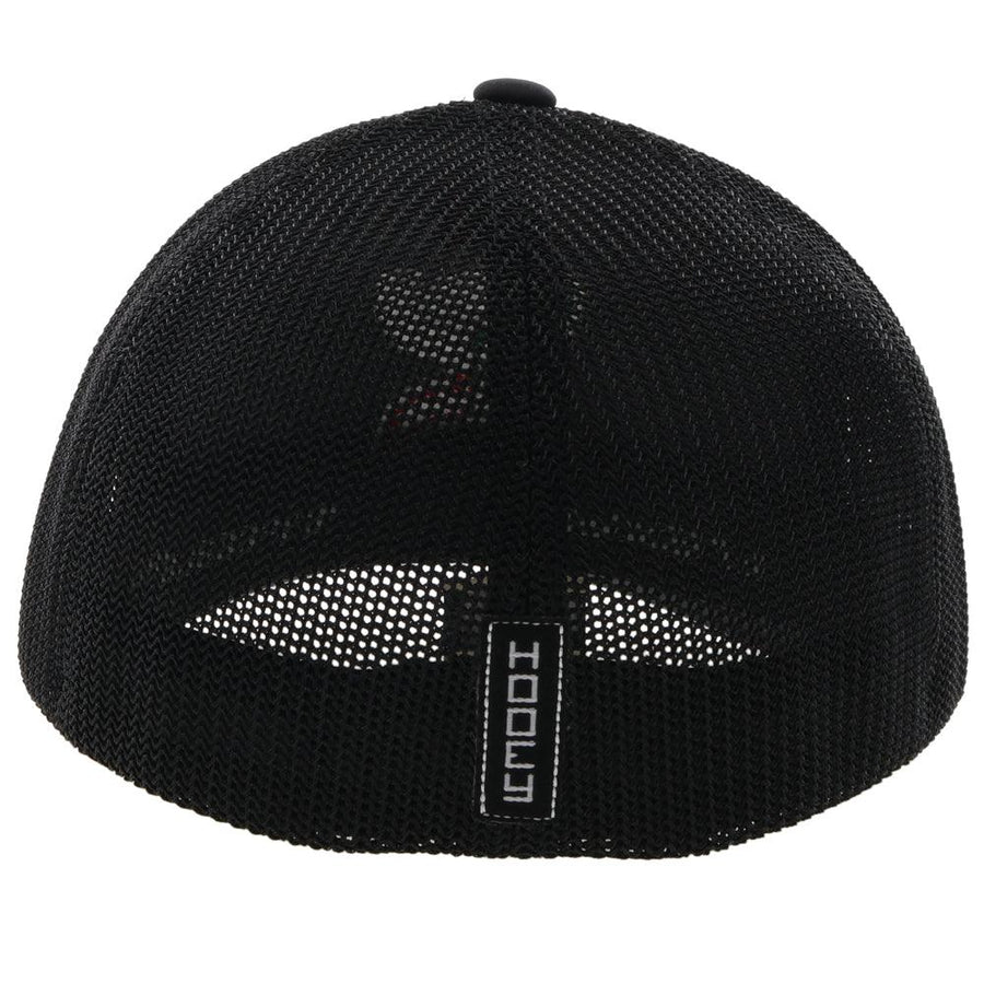 Hooey Men's "Boquillas" Black Flexfit Cap (2218BK)