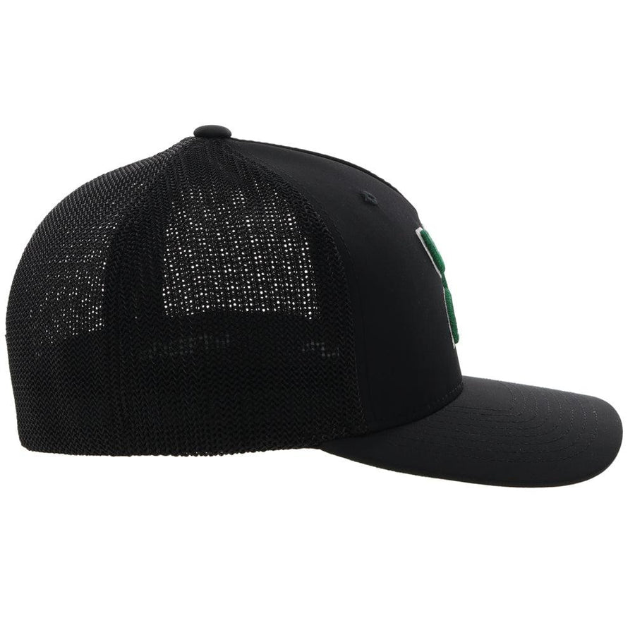 Hooey Men's "Boquillas" Black Flexfit Cap (2218BK)