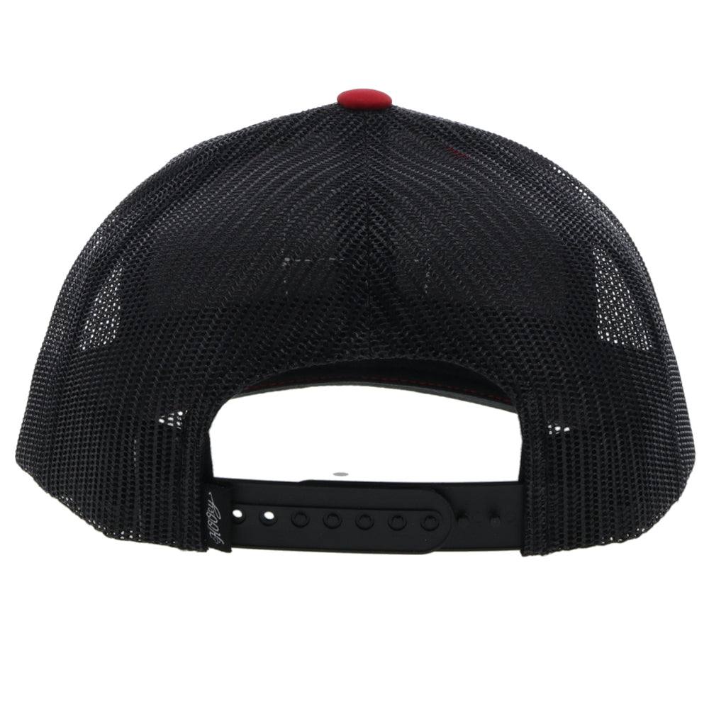 Hooey Youth "Zenith" Red/Black Snapback (2224T-RDBK-Y)