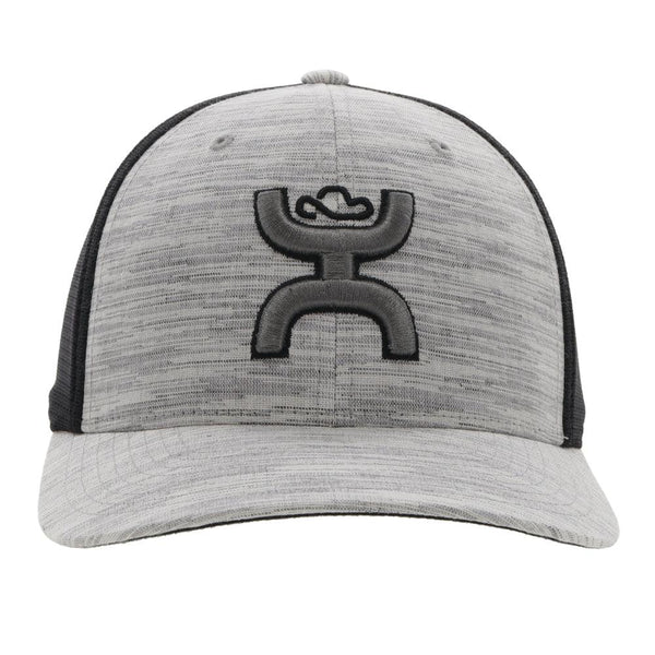 Hooey Men's "Ash" Grey/Black Cap (2231GYBK)