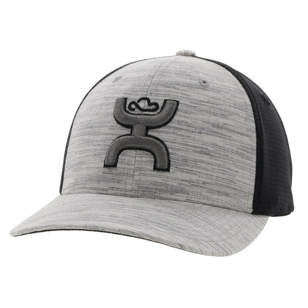 Hooey Men's "Ash" Grey/Black Cap (2231GYBK)