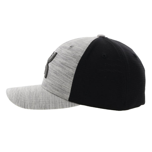 Hooey Men's "Ash" Grey/Black Cap (2231GYBK)