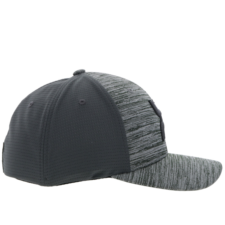 Gorra flexible Hooey gris ceniza para hombre (2331GY)
