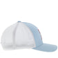 Hooey Men's "Coach" Light Blue/White with Red/White Flexfit Cap (2412BLWH)