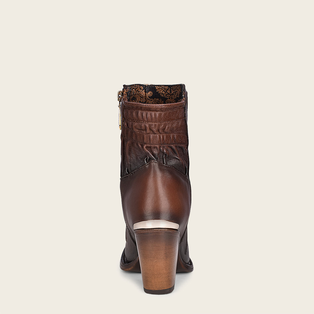 Botines Cuadra para mujer (CU586/3F89RS - Res Crust Maple)