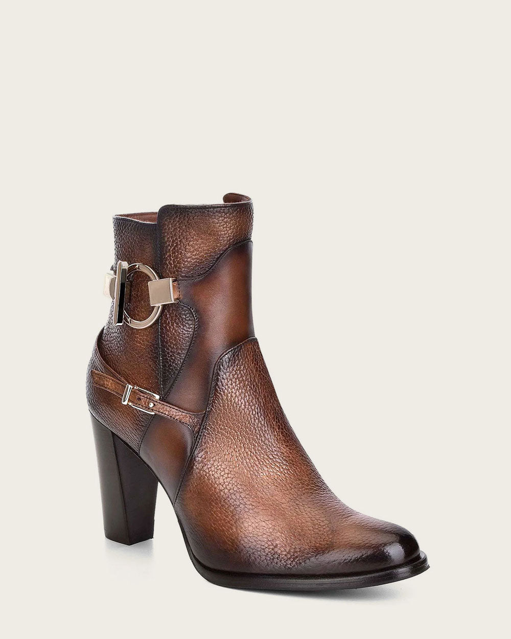 Botines Franco Cuadra Tobilleros Honey Deer para Mujer (FC535/3G5VNTV - Venado/Ternera Paris Maple)