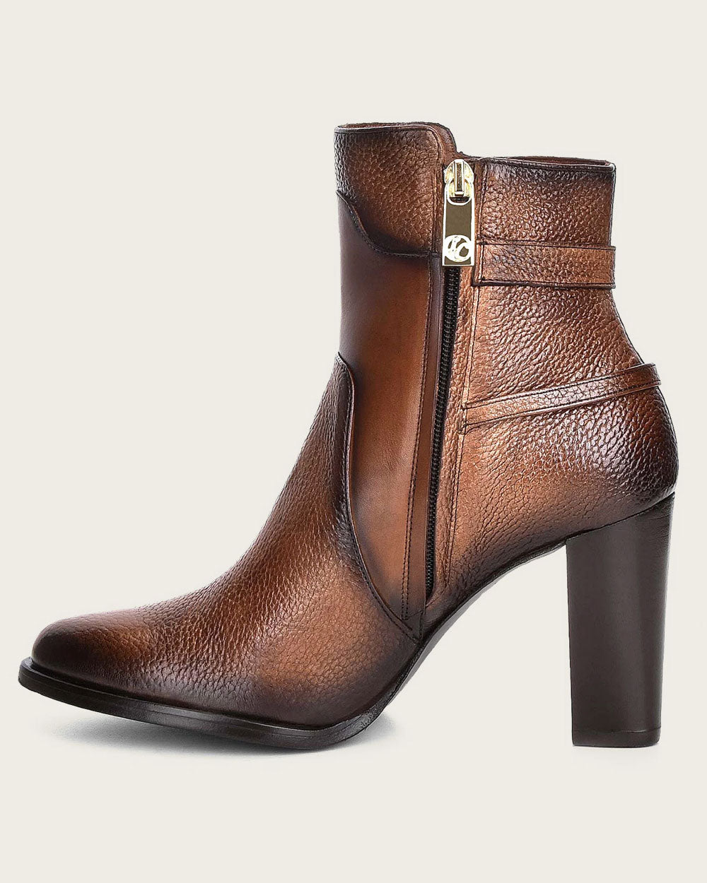 Botines Franco Cuadra Tobilleros Honey Deer para Mujer (FC535/3G5VNTV - Venado/Ternera Paris Maple)