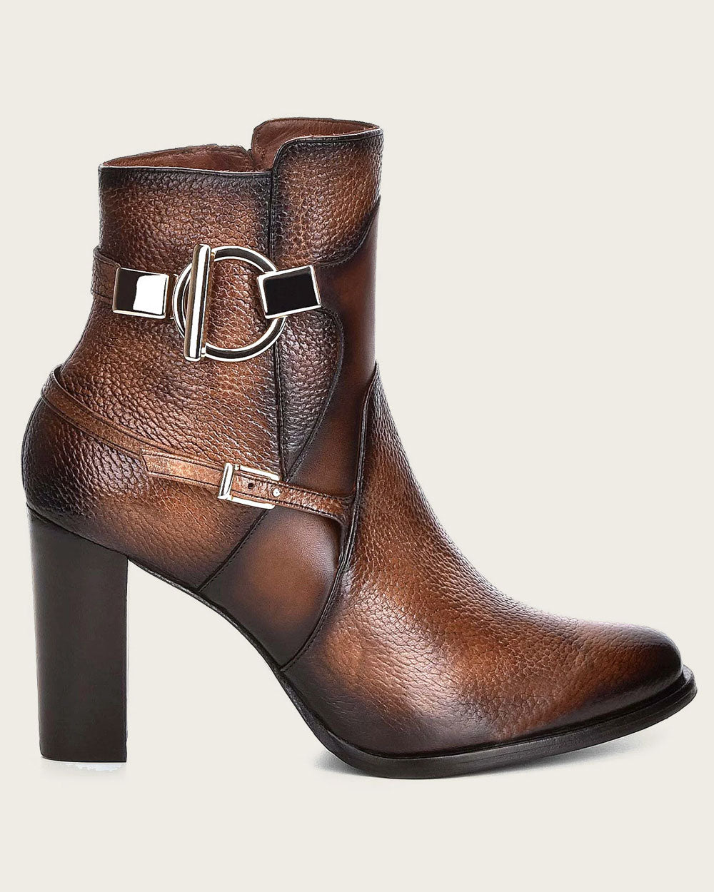 Botines Franco Cuadra Tobilleros Honey Deer para Mujer (FC535/3G5VNTV - Venado/Ternera Paris Maple)