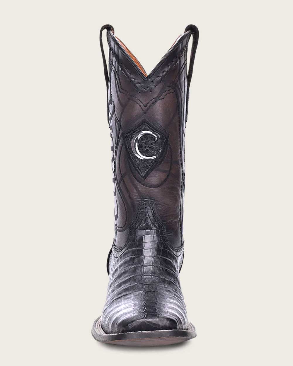 Cuadra Men's Western Ultra Exotic Boots (CU678/3Z1OFY - Fuscus Belly Negro)