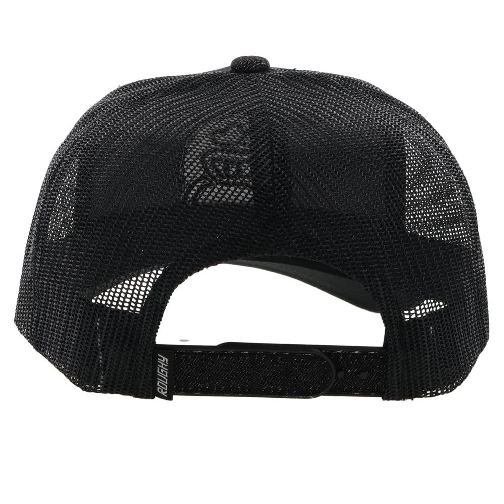 Hooey Youth "Strap" Roughy Black Snapback (4031T-BK-Y)