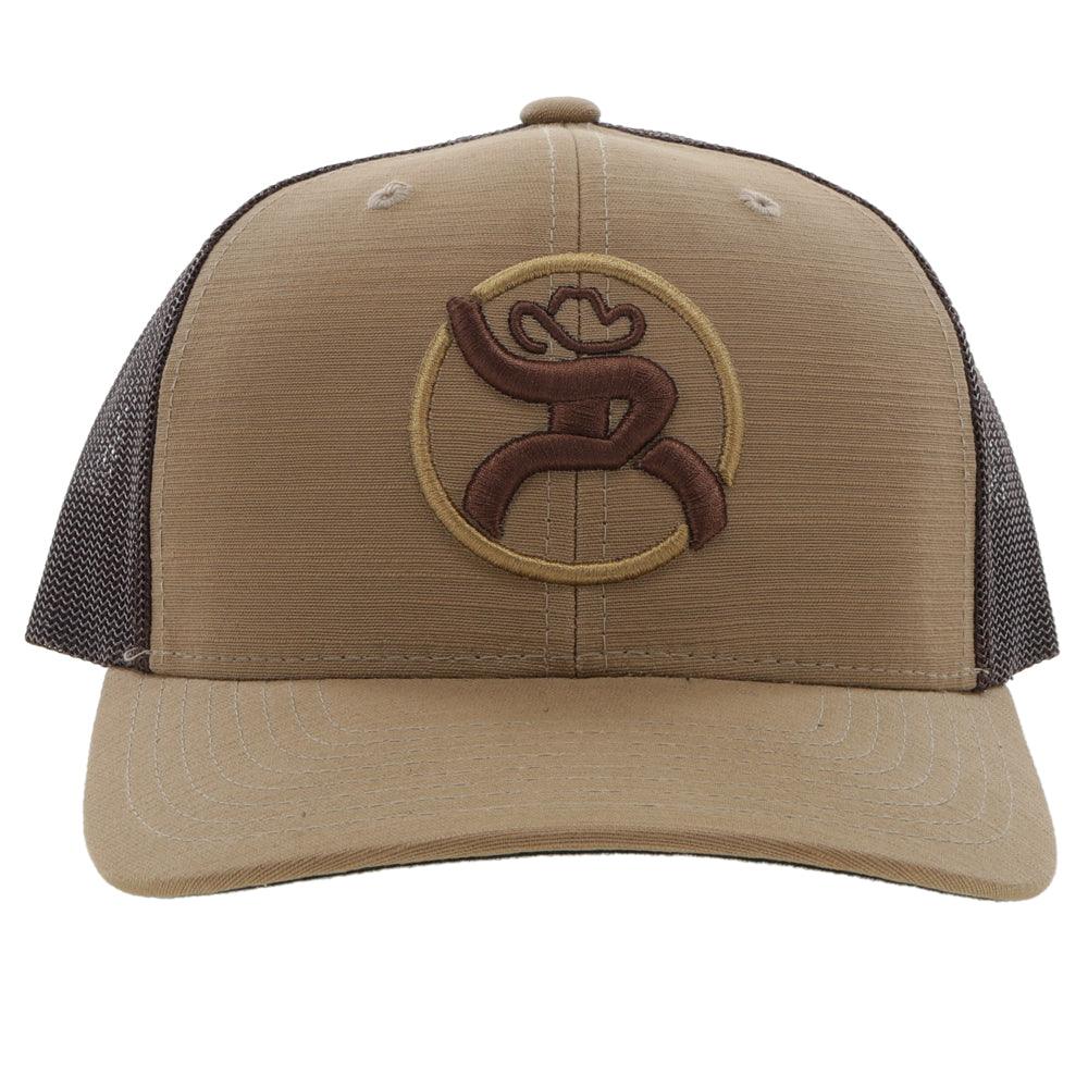 Hooey Youth "Strap" Roughy Tan/Brown Snapback (4031T-TNBR-Y)