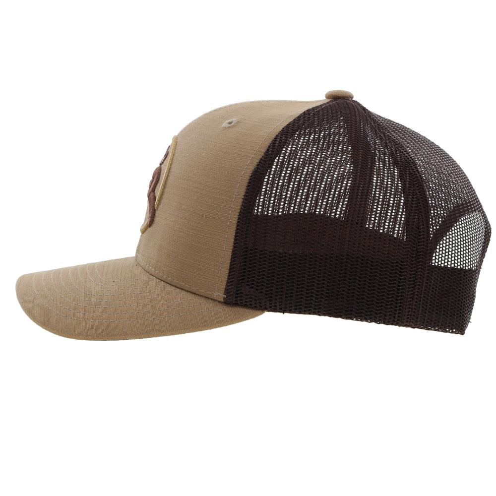 Hooey Youth "Strap" Roughy Tan/Brown Snapback (4031T-TNBR-Y)