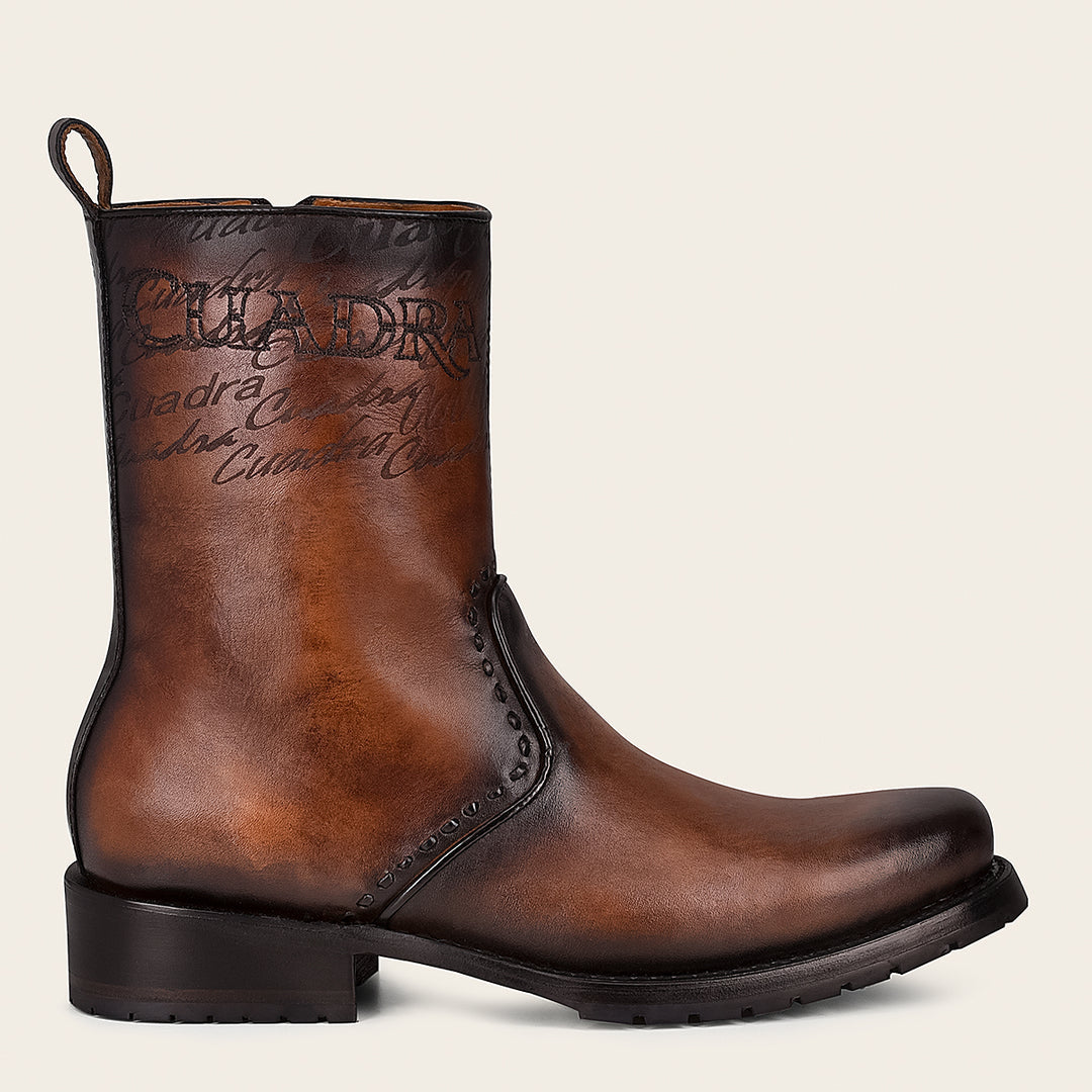 Botas Casual Hombre Cuadra (CU625/4D15RS - Satro Castaño)