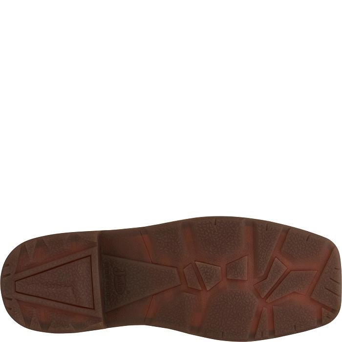 Justin Resistor 11" Waterproof Nano Comp Toe Boots (CR4016 / Russet Brown)