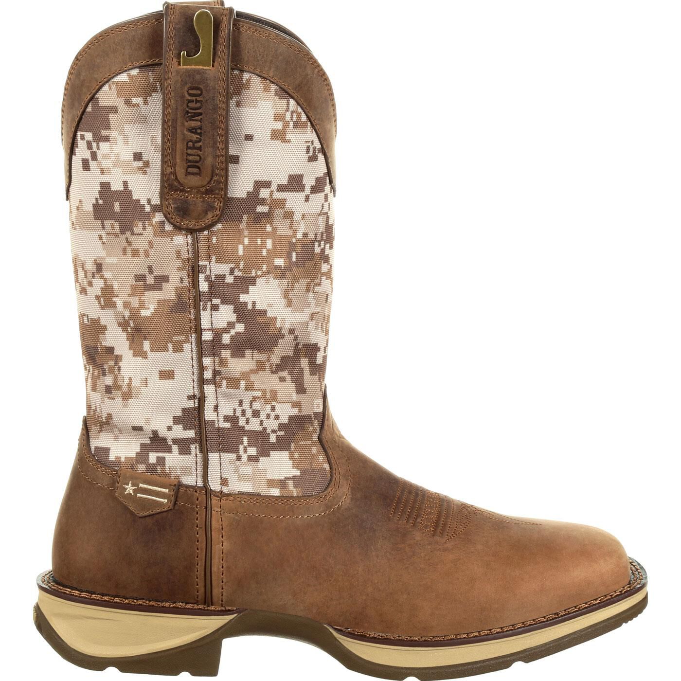 Botas vaqueras Rebel by Durango Desert Camo para hombre (DDB0166)