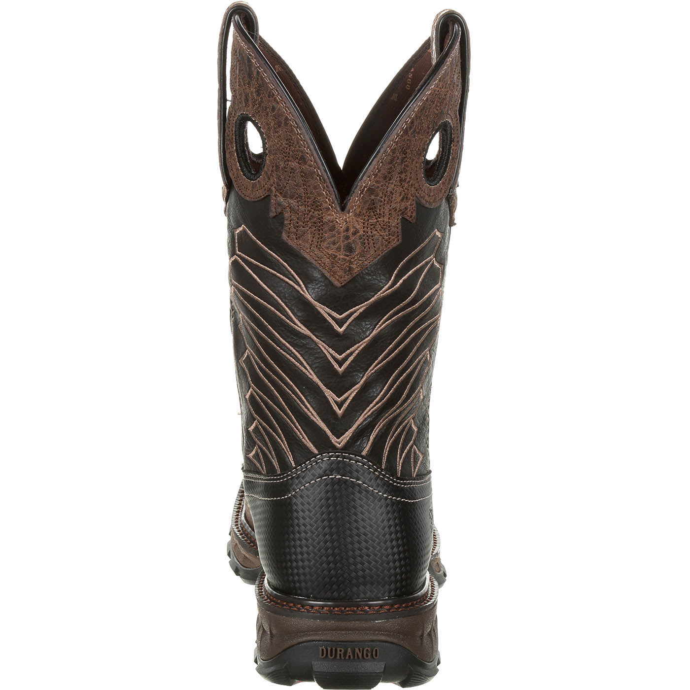 Botas de trabajo vaqueras impermeables con punta de acero Maverick XP de Durango para hombre (DDB0176)