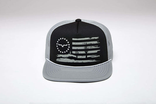Gorra snapback descolorida Kimes Ranch (gris)