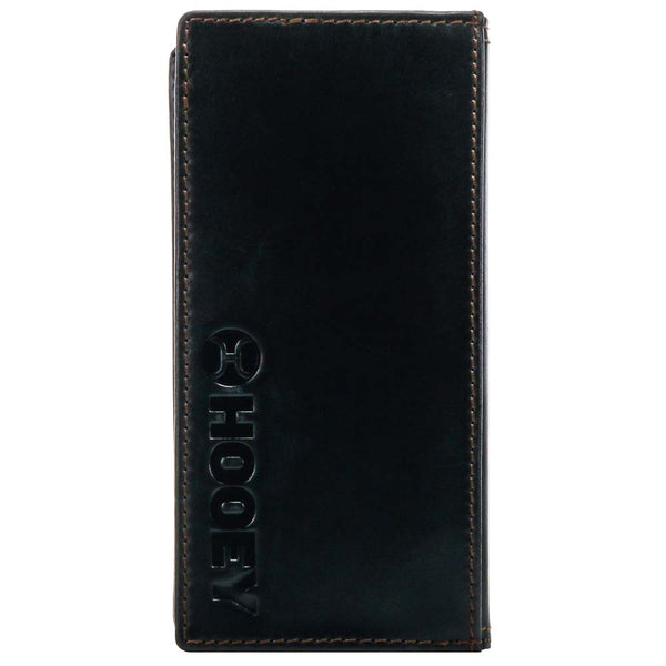 Hooey "Hooey Classic" Smooth Black Rodeo Wallet (HW001-BK)