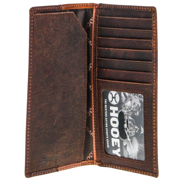 Hooey "Grayson" Rodeo Brown/Tan Wallet (HW018-BRTN)