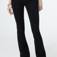 Miss Me Women's Silver Metallic Classic Black Bootcut Jeans (M5014B402V-B01 / Black)