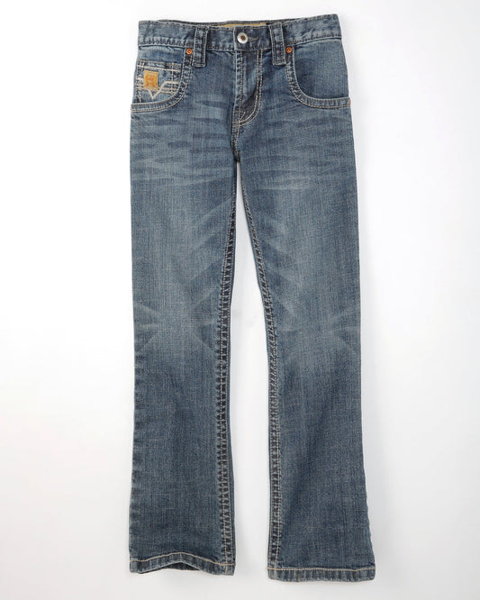 Cinch Boy's Slim Fit Jeans (MB16781002 Medium Stone)
