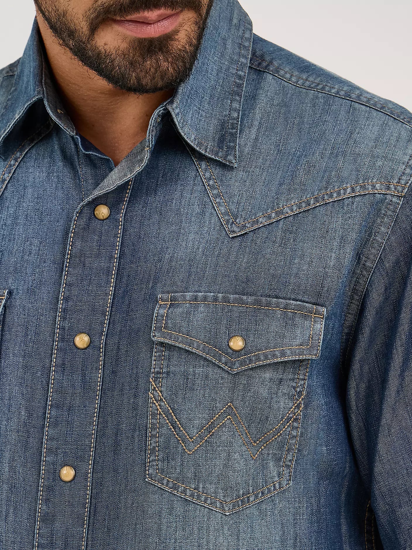 Camisa Wrangler Retro para hombre (MVR458D)