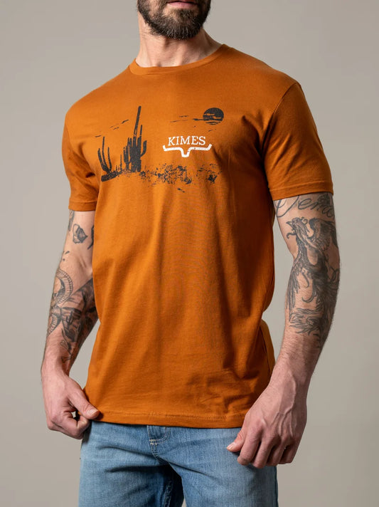 Camisa Kimes Ranch Night Fall para hombre (MSH0000218 Clay)