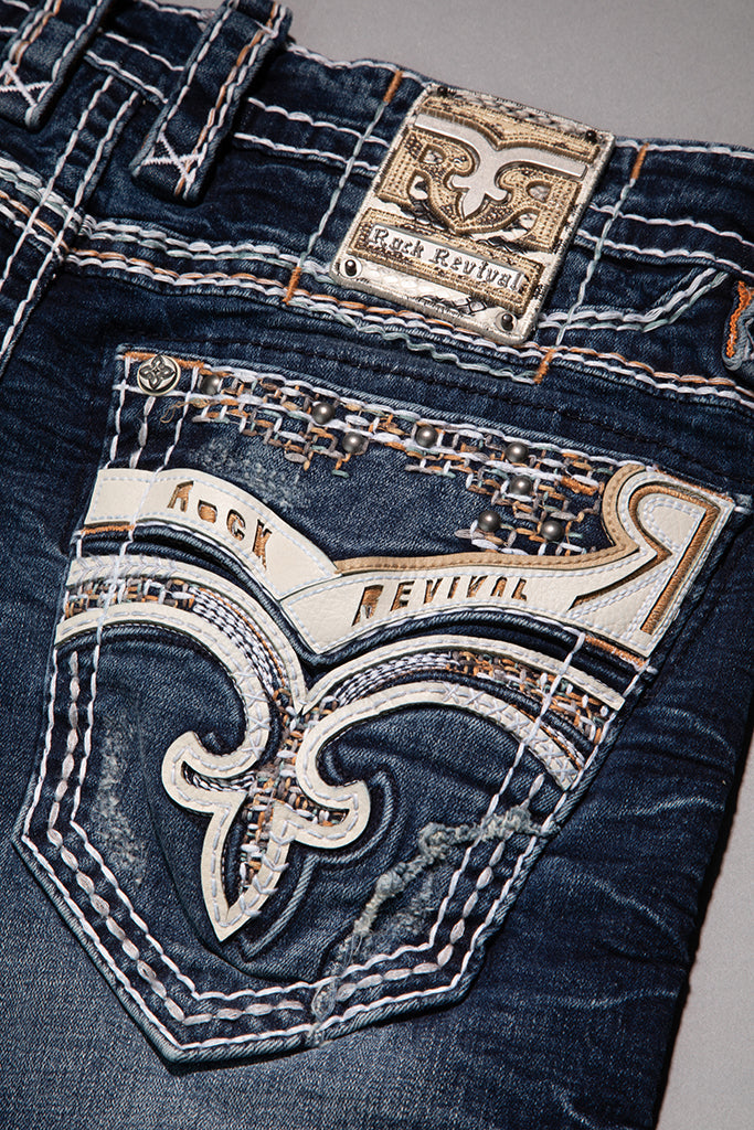 Rock Revival Men's Ronin J200 Straight Jeans (RP3932J200R)
