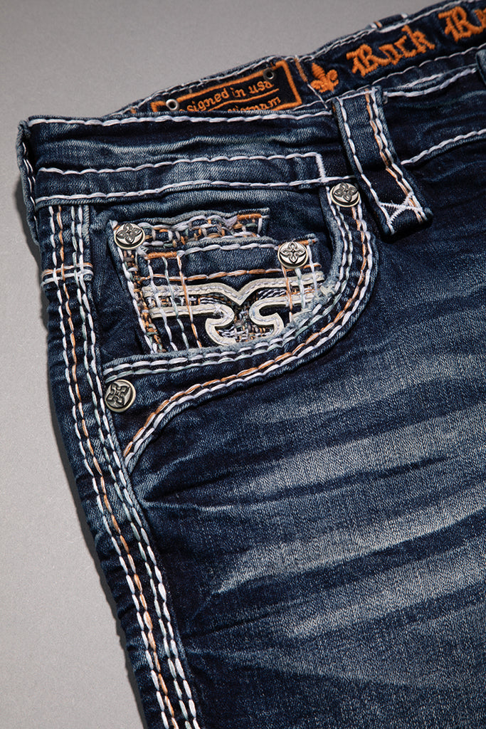 Rock Revival Men's Ronin J200 Straight Jeans (RP3932J200R)
