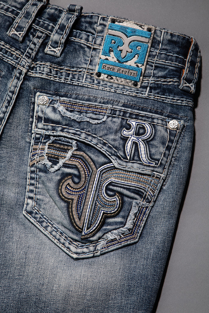 Rock Revival Men's Paxton J202R Straight Jeans (RP5586J202R)