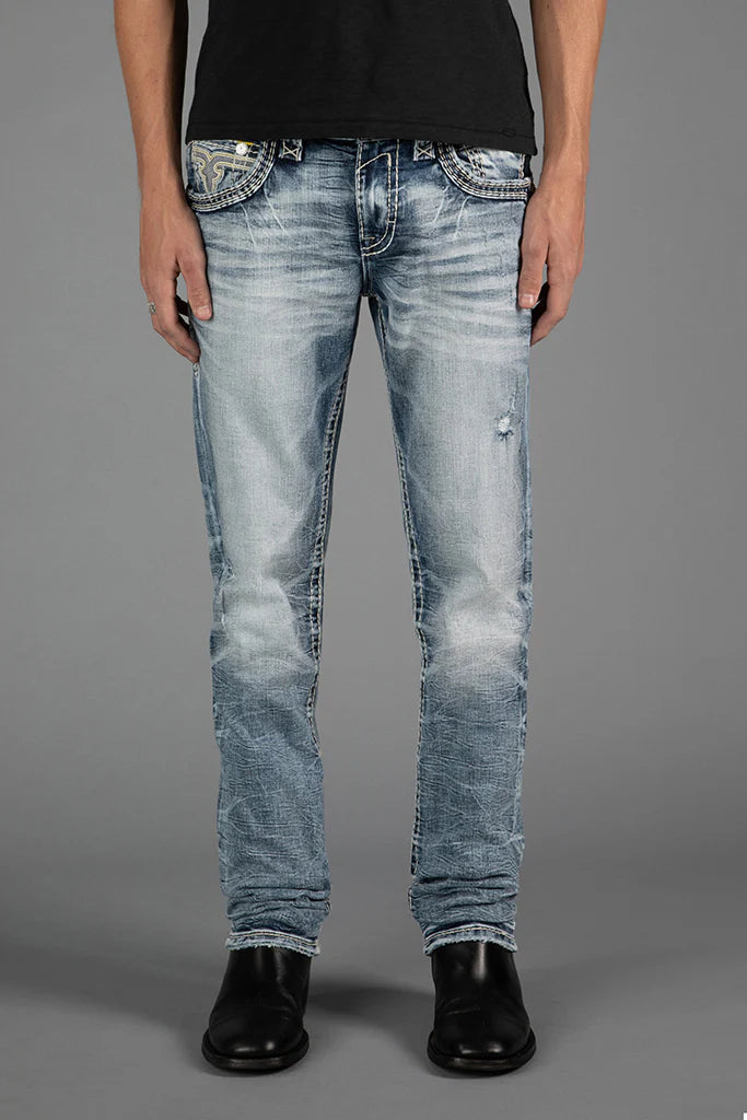 Rock Revival Men's Cassian A200 ALT Straight Jeans (RP5634A200R)