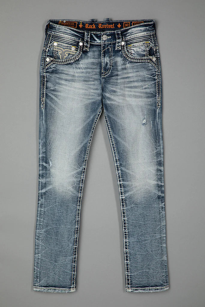 Rock Revival Men's Cassian A200 ALT Straight Jeans (RP5634A200R)