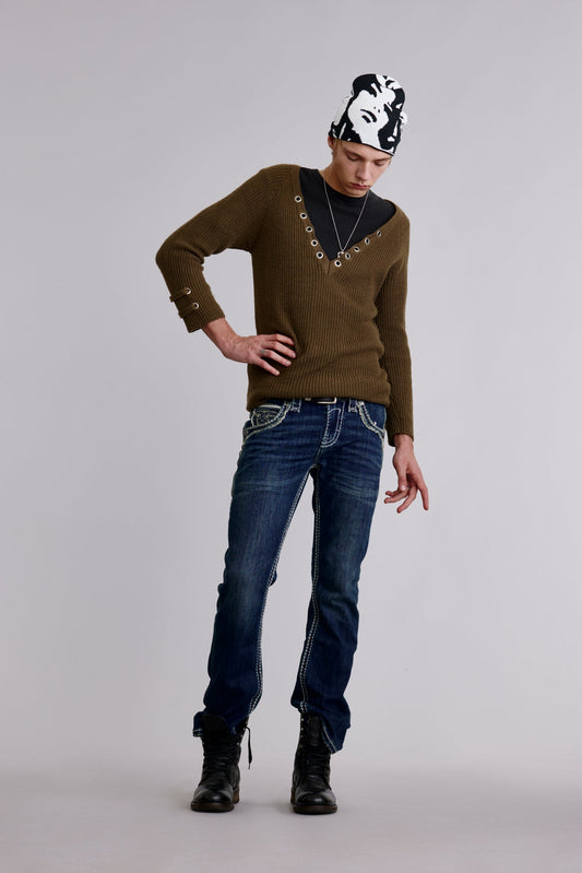 Rock Revival Men's Braylon Bootcut Jeans (RP5636B202R)