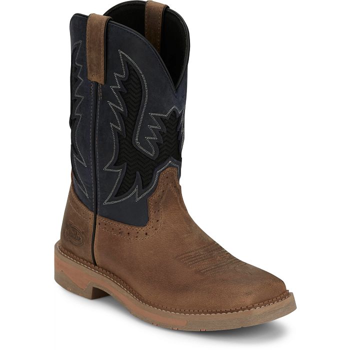 Justin Bolt 11" Work Boots (SE4114 / Peanut Tan)
