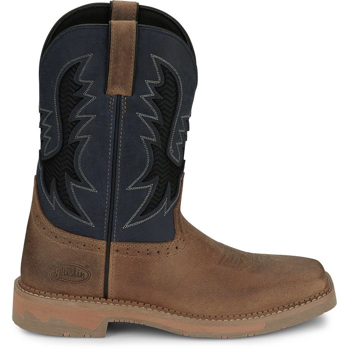 Justin Bolt 11" Work Boots (SE4114 / Peanut Tan)